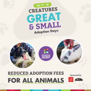 Creatures Great & Small Adoption Days